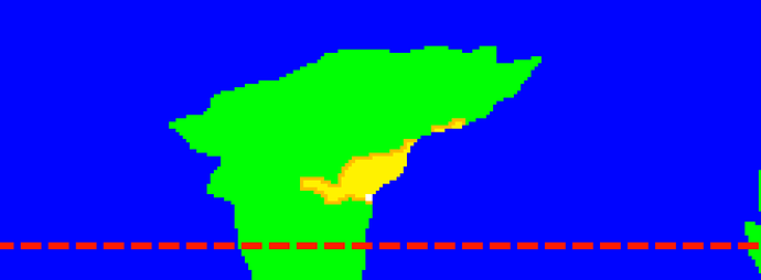 north kerna map with dhēgm empire at its largest extent highlighted